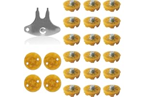 Kilter Jaffa Summer Cricket Spikes For Firm to Hard Ground & Astroturf (Includes Spanner)