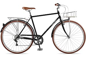 FabricBike Classic Matte Black Deluxe Vélo Classique Urbain Noir Mat Homme, L-58cm