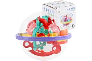 MECCTUCK labirinto di palla, labirinto, gioco di pazienza per bambini, labirinto 3D, giochi di abilità, sfera labirinto con 100 livelli, gioco di labirinto per studenti avanzati adulti