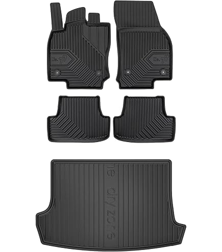 Tappeti Tappetini Auto 3D In Gomma Per VW Golf 5/6 2004-2012 - 10