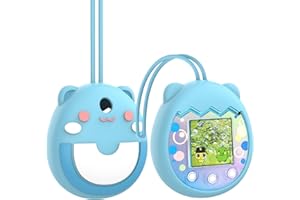 Olycism Etui ochronne do maszyny Tamagotchi Pix Interactive Virtual Pet Game, silikonowe etui ochronne do interaktywnego wirtualnego urządzenia do zabawy dla zwierząt domowych Tamagotchi Pix, czerwone