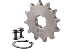 ‎GOOFIT GOOFIT 420 12 T 17mm Motorrad Motor Kettenritzel Kettenräder Ritzel kleines Kettenrad Ersatz für 50cc 70cc 90cc 110cc Motorcycle Dirtbike ATV Quad