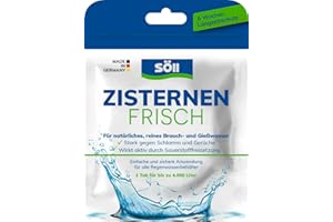 Söll 83543 cisterna fresca, 1 tab – Detergente per il trattamento dell'acqua di acqua piovana