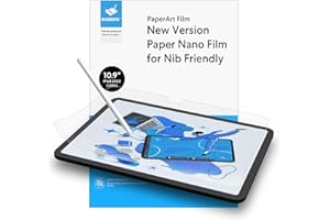 MOBDIK 2 Pack Paper Screen Protector Compatible with iPad 10th Generation (10.9 inch, 2022), Crafted for Natural Writing, Compatible with Apple Pencil, with Easy Installation Kit