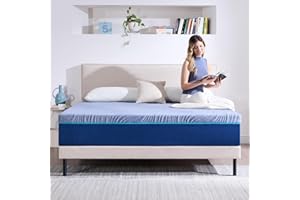 Hiimgo Materasso Matrimoniale 120x190 Memory Foam, Altezza 16 cm, Ortopedico, Medio Rigido, 7 Zone di Comfort, Alleviamento Punti di Pressione Materasso Matrimoniale Ortopedico