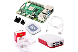 INNOCONNECT Raspberry Pi 4 4GB RAM Bundle mit 32GB microSD-Karte (weiß)