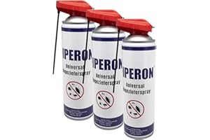 IPERON® 3 x 500 ml Universal Ungezieferspray | Sofortwirkung gegen Insekten | Mit Chrysanthemum cinerariaefolium Extrakt, Geraniol & Zitroneneukalyptusöl | Effektive Bekämpfung von Schädlingen