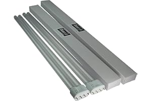 DuraBulb Paquete de 2 bombillas de repuesto UV (ultravioleta) de 55 W para filtros y clarificadores UVC de estanque