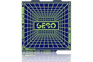 JUUPINE 2025 Upgraded Supertack 3D Printing Bed GECO Plate PLA Plate (No Heating) Compatible with Bamboo Lab A1mini Build Plate 3D Printer 184 x 184 mm Magnetic Spring Steel 0°C Heated Bed