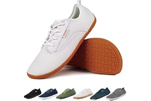 Geweo Barefoot Shoes for Women Men Trail Running Shoes Walking Shoes Lightweight Breathable Barefoot Trainers