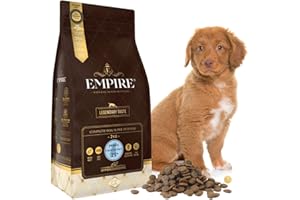 EMPIRE GENUINE PETFOOD STORY EMPIRE Nowa Hipoalergiczna Sucha Karma dla Psów - Szczeniaki Dużych Ras 2kg - Świeże Mięso - Bezzbożowa - Bezglutenowa - Naturalna - UltraPremium - Bez GMO