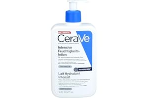 CeraVe Lozione Idratante Intensiva, Per Pelli Molto Secche, Azione Lenitiva, Sollievo Immediato da Prurito, Con 3 Ceramidi Essenziali, Hydro-Urea e Burro di Karité, 473 ml