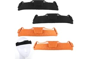 4 stycken skyddshjälm svettband, hattband inuti svettband för svetshjälmar ersättning foder hjälmtillbehör hård hatt utbytbara hardhat svettband för svetshjälm tvättbar för svett