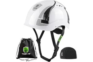 GREEN DEVIL GREENDEVIL X-Armor - Casco de seguridad ABS para adultos, casco de construcción, modelo EN 397