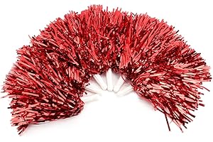 VGEBY Pom Poms Cheerleading légers, Pompons de Pom-Pom Girl de Fleurs de Main pour Le Sport vante Le Bal de Danse de soirée dansante de soirée de déguisement