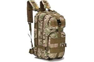CINGHI LUSSO Mochila Tactica 25L Mochila Militar Mochila Viaje Mochila Hombre Mochilas Supervivencia Mochila Impermeable Mochila Senderismo Caza