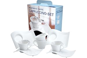 ‎VILLEROY & BOCH Kidsnado New Wave Filiżanka do Espresso, Biały, 8 elementów