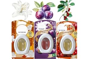 Bathroom Winter Bundle: Limted edition 1x Sugarplum Delight and 1 x Cosy Season 1x Enchanted Forest Odor Eliminator -DAA Distribution