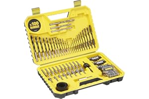 DEWALT - Juego de taladro mixto (100 piezas), DT71563-QZ