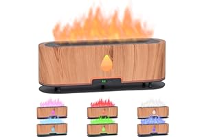 Dreamhigh® Dyfuzor zapachowy, 7-kolorowy dyfuzor olejków eterycznych, nawilżacz powietrza, nawilżacz powietrza, dyfuzor olejków zapachowych