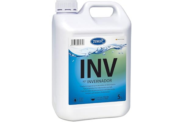 Tamar Invernador Liquido para Piscinas, Invernaje y conservación, alguicida, 5 litros