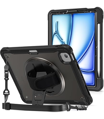 Miesherk Case for iPad Pro 11 inch 2024 M4, Military Grade Heavy Duty