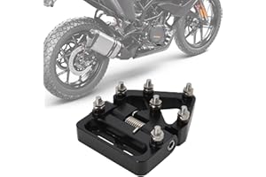 BIUGERCN Motorcycle Folding Brake Pedal Tip CNC for 690 Enduro R/SMC R,390 790 890 950 990 1050 1090 1190 1290 Adventure R/S/T Black