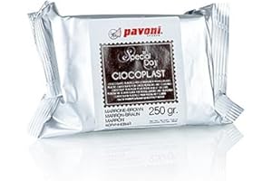 Modellierbare Schokolade, braun, Pavoni, 250g