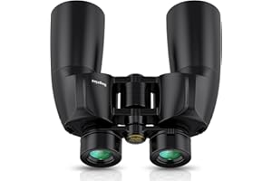 SOGRIES Binocolo ad alta potenza 10 x 50 per adulti, sistema ottico HD, impugnatura antiscivolo, binocolo impermeabile per bird watching e viaggi