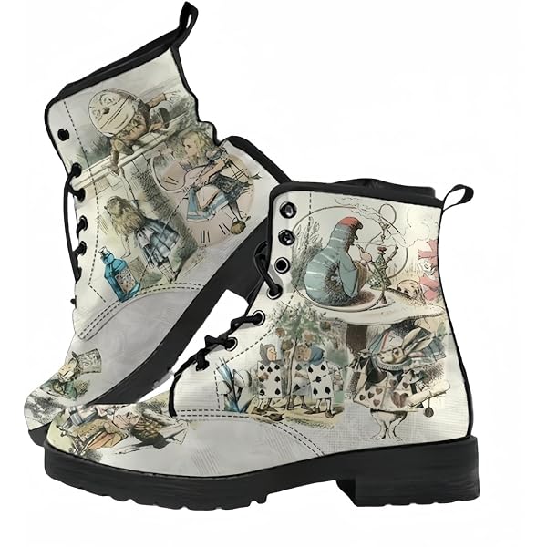 GOBY Sneaker Boots Véganes Imprimées Pour Femmes - Bottines Montantes Confortables Et Tendance Multicolores