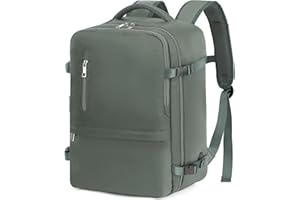 VMIKIV für Ryanair Handgepäck 40x20x25 Rucksack Handgepäck Flugzeug,Reiserucksack Klein Handgepäck Tasche,Carry On Luggage Travel Backpack Reisetasche mit Separates Fach für Nasse Handtücher