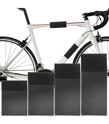 Lot De 4 Protections De Cadre Vélo En Néoprène – Tailles S à XL, Pour Transport Sur Porte-vélo (Thule, Etc.)