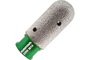 KURSTOL Fraise diamantée - Diamètre: 25 mm x M14 trépan diamant Pour agrandir le façonnage rond biseauté existant en porcelaine, céramique dure, granit, marbre rond