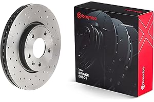 Brembo Xtra 09.B356.1X - Disco Freno Forato Anteriore, Set di 1