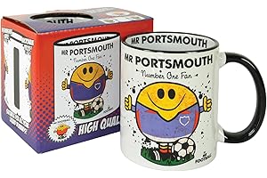 Kapow Gifts Mr Portsmouth Mug Football Fan Merchandise Memorabilia Gift Boxed Cup, Ceramic, 250ml