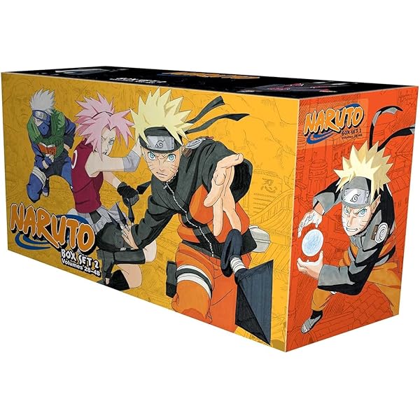 Naruto Complete Manga Box Set – Volumes 1 to 27 | Masashi
