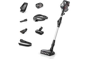 Bosch Unlimited 7 BCS711PGB Plus, MultiUse Lightweight Cordless Vacuum Cleaner with Flex Tube, 5 accessories, 1 Battery 40 minutes runtime - Graphite