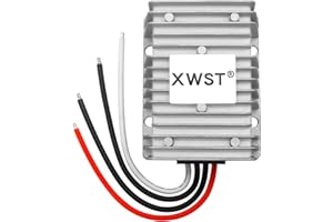 XWST DC 12V auf 24V Spannungswandler 20A 480W Auto Netzteil Wandler Konverter Transformator Trafo Adapter DC 10-23V Breit Eingang