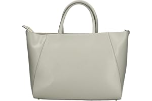Chicca Borse Borsa a Mano Donna in Pelle Made in italy 42x29x15 Cm