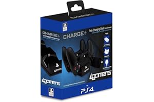 4Gamers Twin Charging Dock for PS4 Controllers