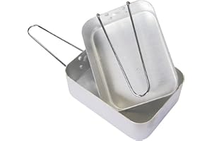 KOMBAT UK 2 Piece Mess Tin Set - Aluminium