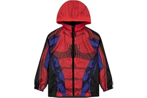 Marvel Chaqueta Spiderman, Chubasquero Niño De Superhéroe, Chaqueta Impermeable Niño Spider Man, Ropa Impermeable De Ninos