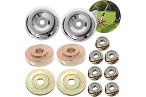 OSUTER 8PCS Strimmer Decespugliatore Accessori Metallo Fissaggio Decespugliatore con 5PCS Dado di Fissaggio per Stihl Decespugliatori Trimmer