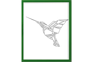 postergaleria Marco de fotos grande 30x40 | Verde | Madera | 8 colores | Diferentes Tamaños | Marcos de póster