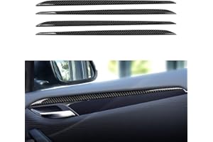 OYDDL Lot de 4 autocollants pour portière de voiture - En fibre de carbone - Compatible avec BMW X1 E84 2010 2011 2012 2013 2014 2015