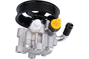 BRTEC 21-5245 Power Steering Pump with Pulley for 2002 2003 2004 2005 2006 2007 2008 2009 for Toyota Camry 2.4L; 2002 2003 2004 2005 2006 2007 2008 for Toyota Solara Power Steering Pump with Pulley