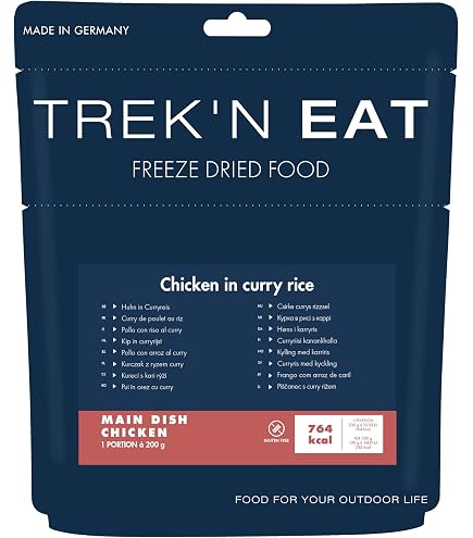 Porridge Protéiné Lyophilisé Trek'n Eat, 100g, Riche En Protéines Et Glucides, Pour Randonnée Et Camping