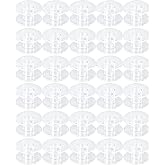 Clear Sewing Machine Bobbins 30 Piece Set, Spools Craft Sewing Accessories | Clear plastic sewing machine bobbins designed fo
