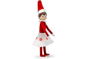 Petit Lutin Farceur de Noel Fille Accessoires | Elf on The Shelf World's Smallest Lutin Fille| Accessoires Lutin Farceur | Les Lutins Farceurs Accessoires | Elfe de Noel Farceur Accessoires