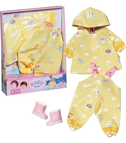 Baby Born Combinaison Neige BABY Born Deluxe - Tenue Poupée 43 Cm - Veste, Salopette, Bonnet, Bottes - Pour 3 Ans Et Plus Vêtement Poupée Baby Born Combinaison Neige BABY Born Deluxe - Tenue Poupée 43 Cm - Veste, Salopette, Bonnet, Bottes - Pour 3 Ans Et Plus Vêtement Poupée